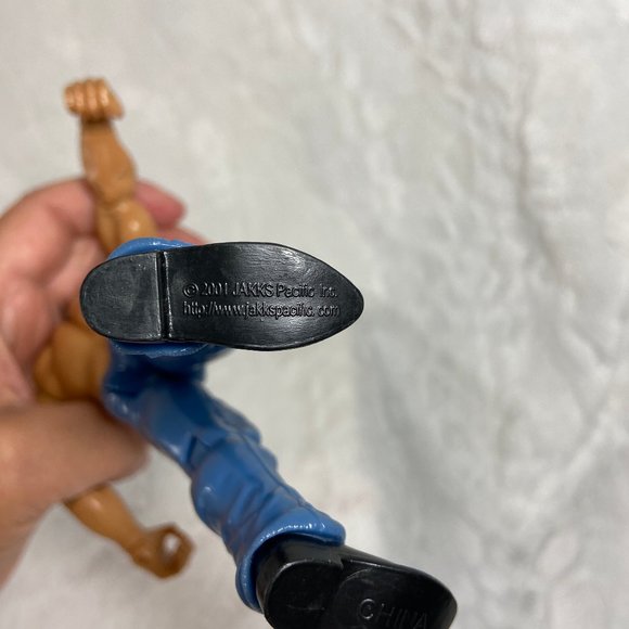 Jakks Classic Series Limited Edition WWE Superstar Billy GRAHAM 7" Blue Jeans - Picture 7 of 10